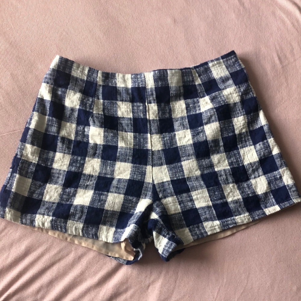 PPLA checkered shorts